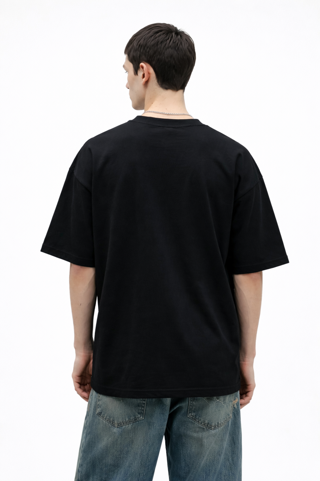 ROFYT Oversized Black T-Shirt